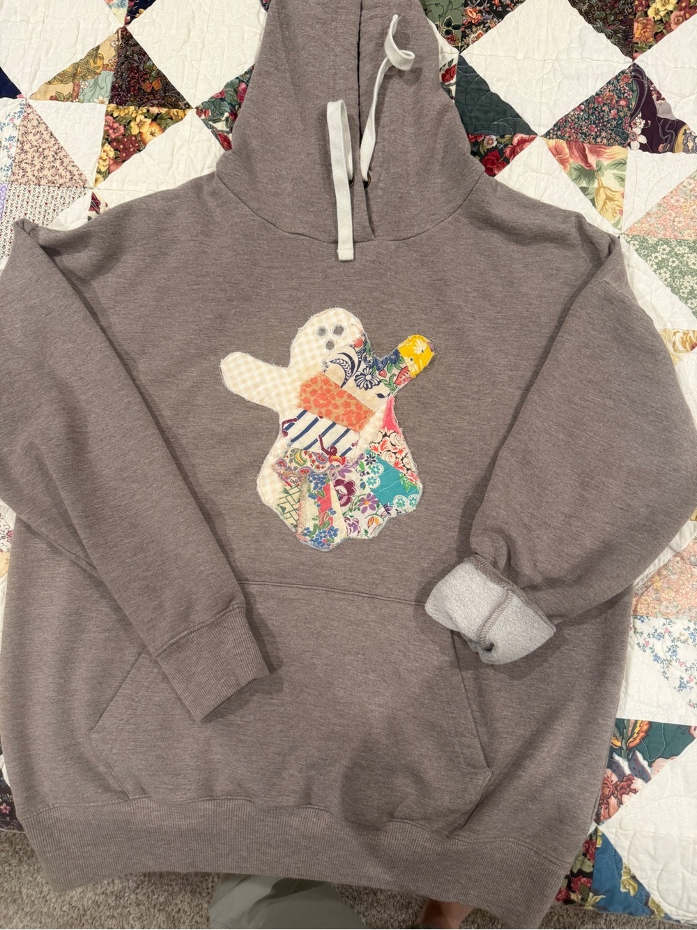 Women’s quilted Hoodie